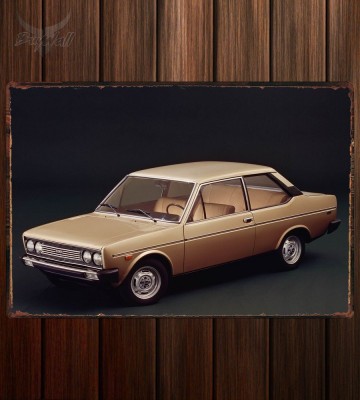 Металлическая табличка Fiat 131 Mirafiori Special 2-door